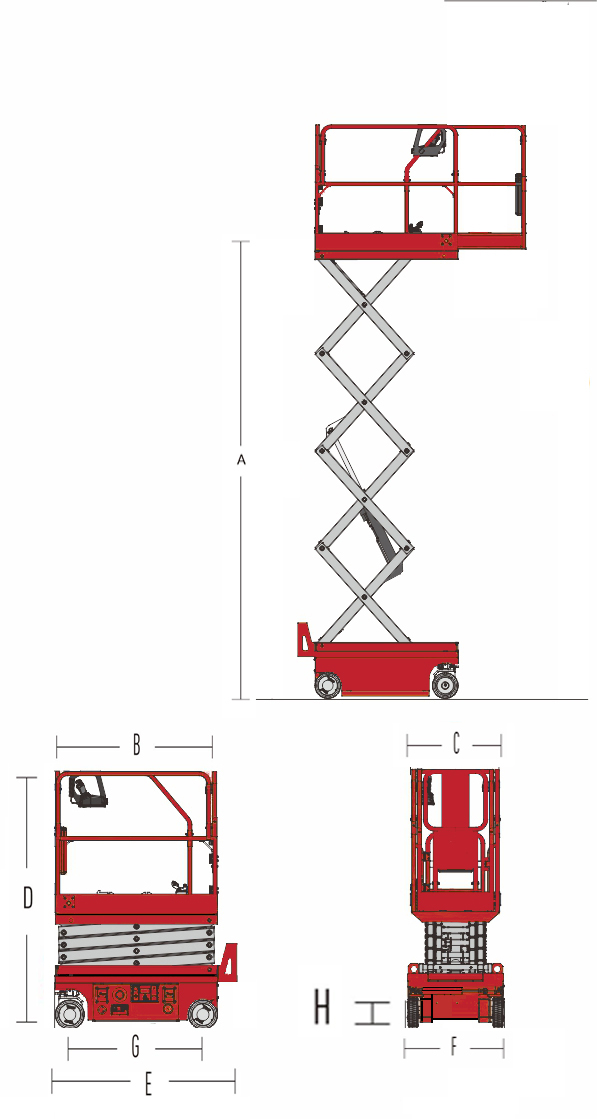 Hydraulic Scissor Lift HS1012H